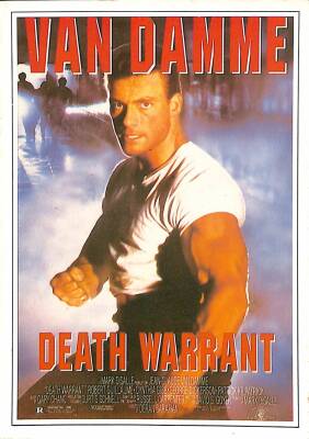 Jean Claude Van Damme Kartpostal (17x12 cm) KRT12942 - 1