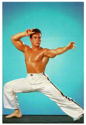 Jean Claude Van Damme Kartpostal KRT3276 - 1