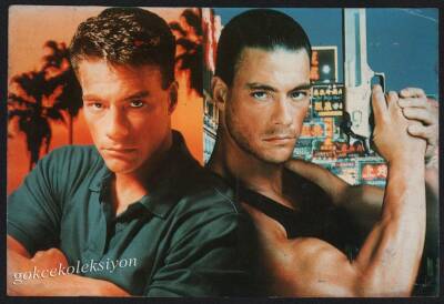 Jean Claude Van Damme Kartpostal KRT3282 - 1
