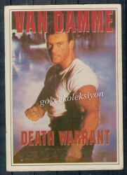 Jean Claude Van Damme Kartpostal KRT3402 - Gökçekoleksiyon