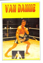 Jean Claude Van Damme Küçük Boy Kartpostal (11x16 cm) KRT12920 - Gökçekoleksiyon