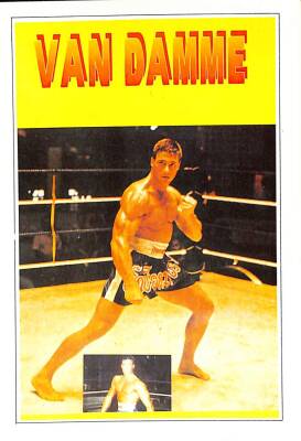 Jean Claude Van Damme Küçük Boy Kartpostal (11x16 cm) KRT12920 - 1