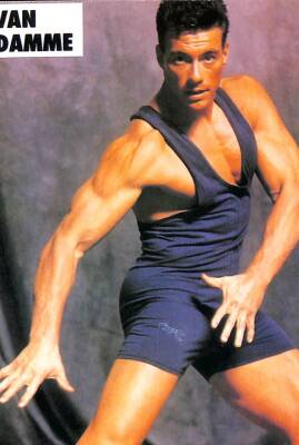 Jean Claude Van Damme Küçük Boy Kartpostal (15x10 cm) KRT12929 - 1