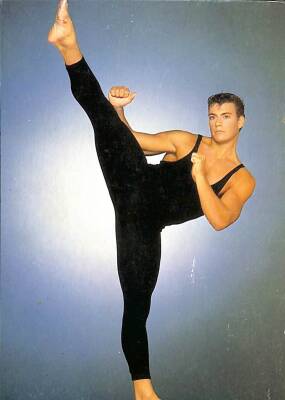 Jean Claude Van Damme Küçük Boy Kartpostal (15x10 cm) KRT12931 - 1