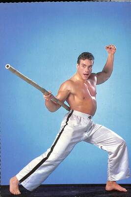 Jean Claude Van Damme Küçük Boy Kartpostal (15x10 cm) KRT12932 - 1