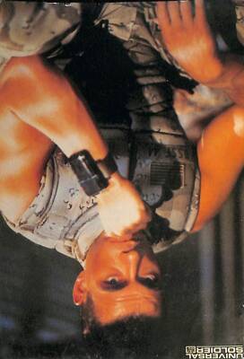 Jean Claude Van Damme Küçük Boy Kartpostal (15x10 cm) KRT12947 - 1