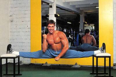 Jean Claude Van Damme Küçük Boy Kartpostal (15x11 cm) KRT12926 - 1