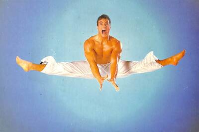 Jean Claude Van Damme Küçük Boy Kartpostal (16x11 cm) KRT12939 - 1