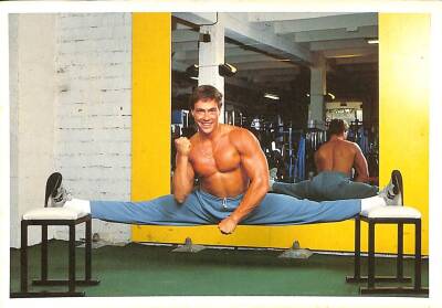 Jean Claude Van Damme Küçük Boy Kartpostal (17x12 cm) KRT12925 - 1