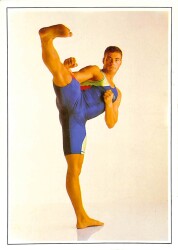 Jean Claude Van Damme Küçük Boy Kartpostal (17x12 cm) KRT12940 - Gökçekoleksiyon