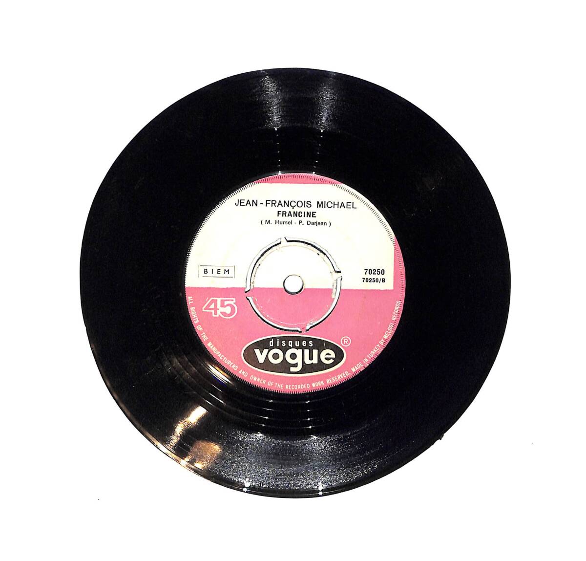 Jean-François Michael - Francine / Adıeu Jolie Candy PLAK (10/6) PLK25683 - 2