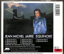 Jean Michel Jarre - Equinoxe CD (İkinci El) CD4553 - 2