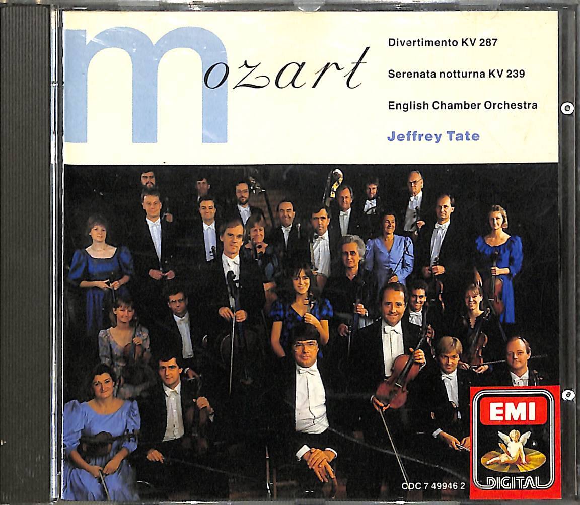 Jeffrey Tate - Mozart Divertimento KV 287 - Serenata Notturna KV 239 - English Chamber Orchestra CD (İkinci El) CD4627 - 1