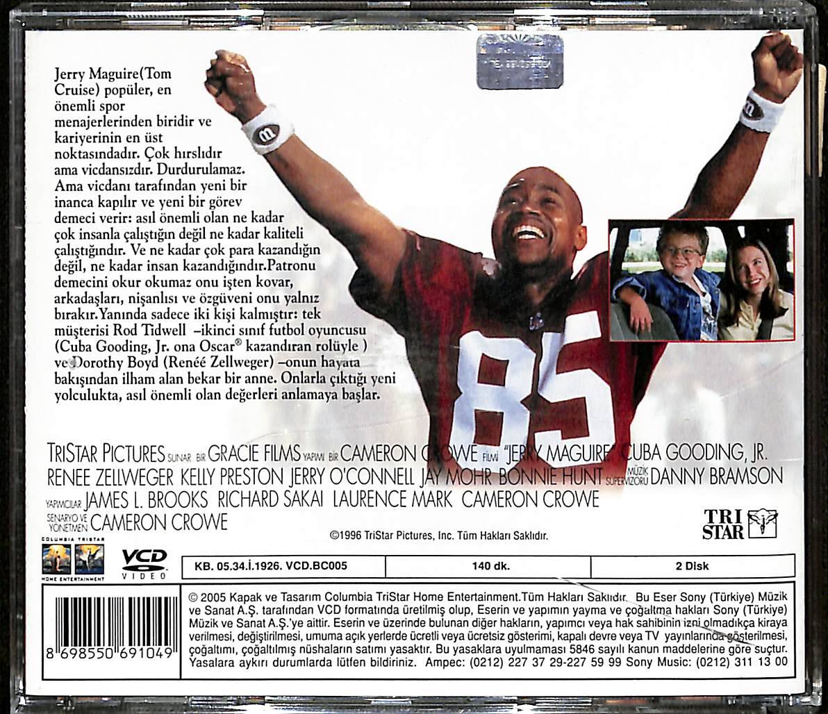 Jerry Maguire (1996) Orijinal VCD Film ' Tom Cruise ' VCD28217 - 2