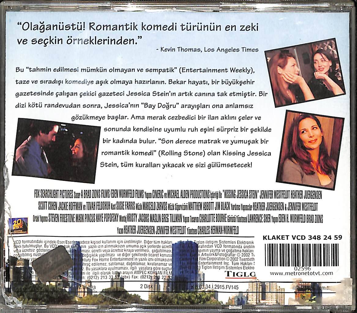 Jessica Stein'ı Öpmek – Kissing Jessica Stein (2001) Orijinal VCD Film VCD28917 - 2