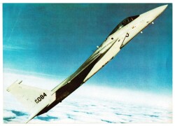 Jet Uçağından Manevra Görüntüsü Büyük Boy Kartpostal KRT7932 - Gökçekoleksiyon