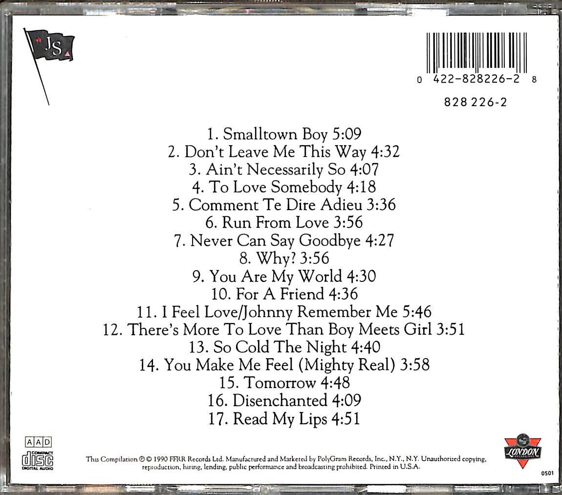 Jimmy Somerville - Singles collection 1984-1990 CD (İkinci El) CD4295 - 2
