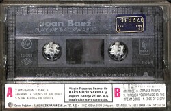 Joan Baez - Play Me Backwards Kaset (İkinci El Kaset) KST29805 - 2