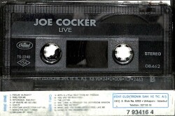 Joe Cocker - Live Kaset (İkinci El ) KST24190 - 4