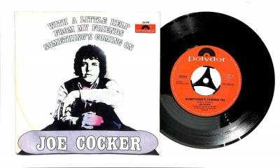Joe Cocker - With A Little Help From My Friends Somethings Coming On Plak (109) PLK15629 - 1