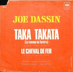 Joe Dassin - Taka Takata *PLAK KABI* (Dönem Baskı) PLK12378 - 2