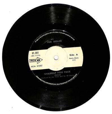 Joe Dolce - Shaddap You Face - Aint In No Hurry (106) PLK16550 - 1