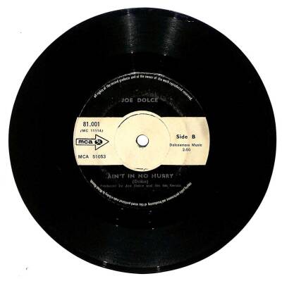Joe Dolce - Shaddap You Face - Aint In No Hurry (106) PLK16550 - 2