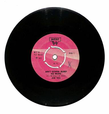 Joe Tex - Aint gonna bump no more I mess up everything 45lik plak - 1