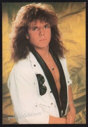 Joey Tempest Kartpostal KRT3632 - Gökçekoleksiyon