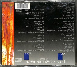 Johann Sebastian Bach Concertos Brandenbourgeois CD (İkinci El) CD5336 - 2