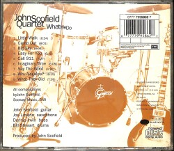 John Scofield - Quartet CD (İkinci El) CD4817 - 2