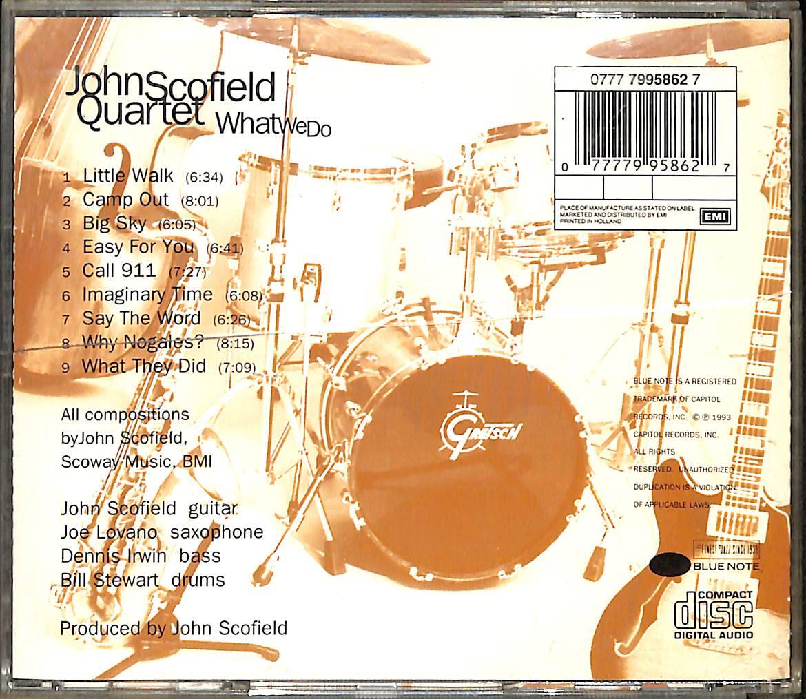 John Scofield - Quartet CD (İkinci El) CD4817 - 2