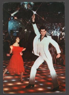 John Travolta Büyük Boy Kartpostal KRT4741 - 1