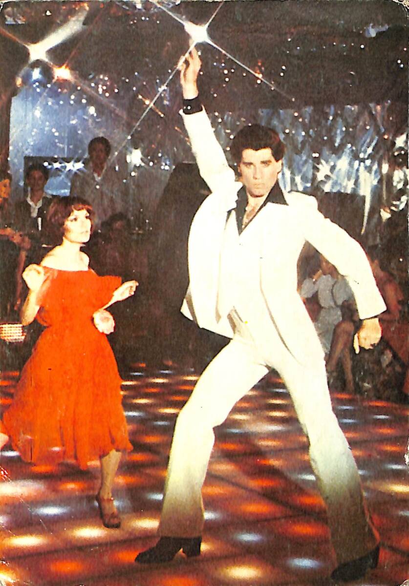 John Travolta Kartpostal (Küçük Boy) KRT24003 - 1