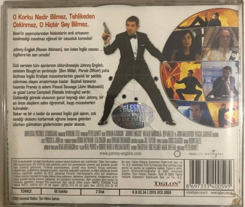 Johnny English VCD Film VCD4835 - 2