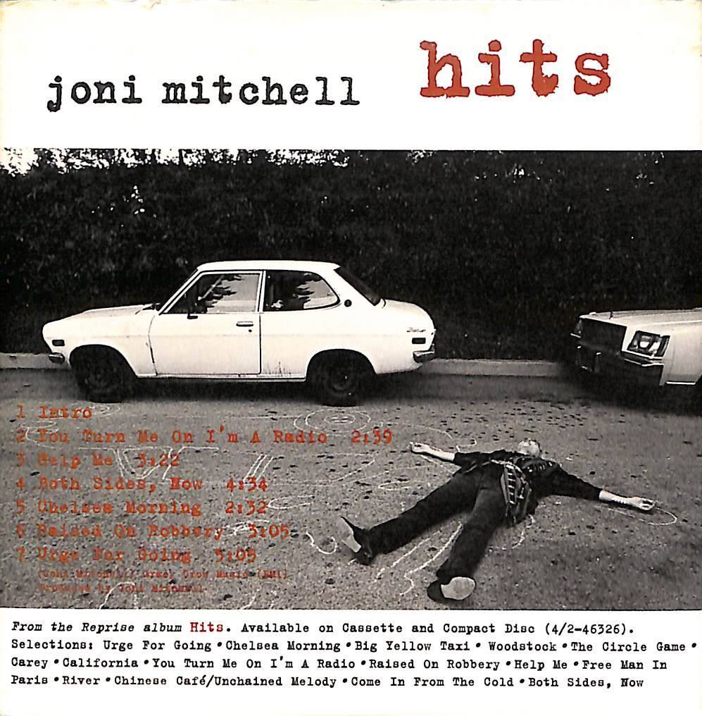 Joni Mitchell ‎– Hits CD (İkinci El) CD5848 - 1