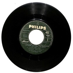 Jonny Hallyday - Quand Revient La Nuit - Juste Un Peu De Temps (107) PLK16639 - 1