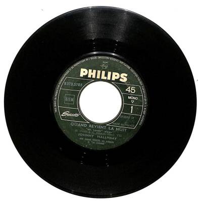 Jonny Hallyday - Quand Revient La Nuit - Juste Un Peu De Temps (107) PLK16639 - 1