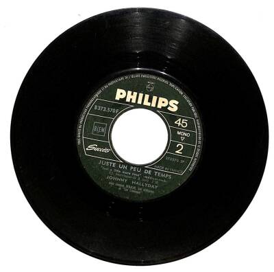 Jonny Hallyday - Quand Revient La Nuit - Juste Un Peu De Temps (107) PLK16639 - 2