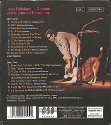 José Feliciano - Alive Alive-O! CD (İkinci El) CD5135 - 2