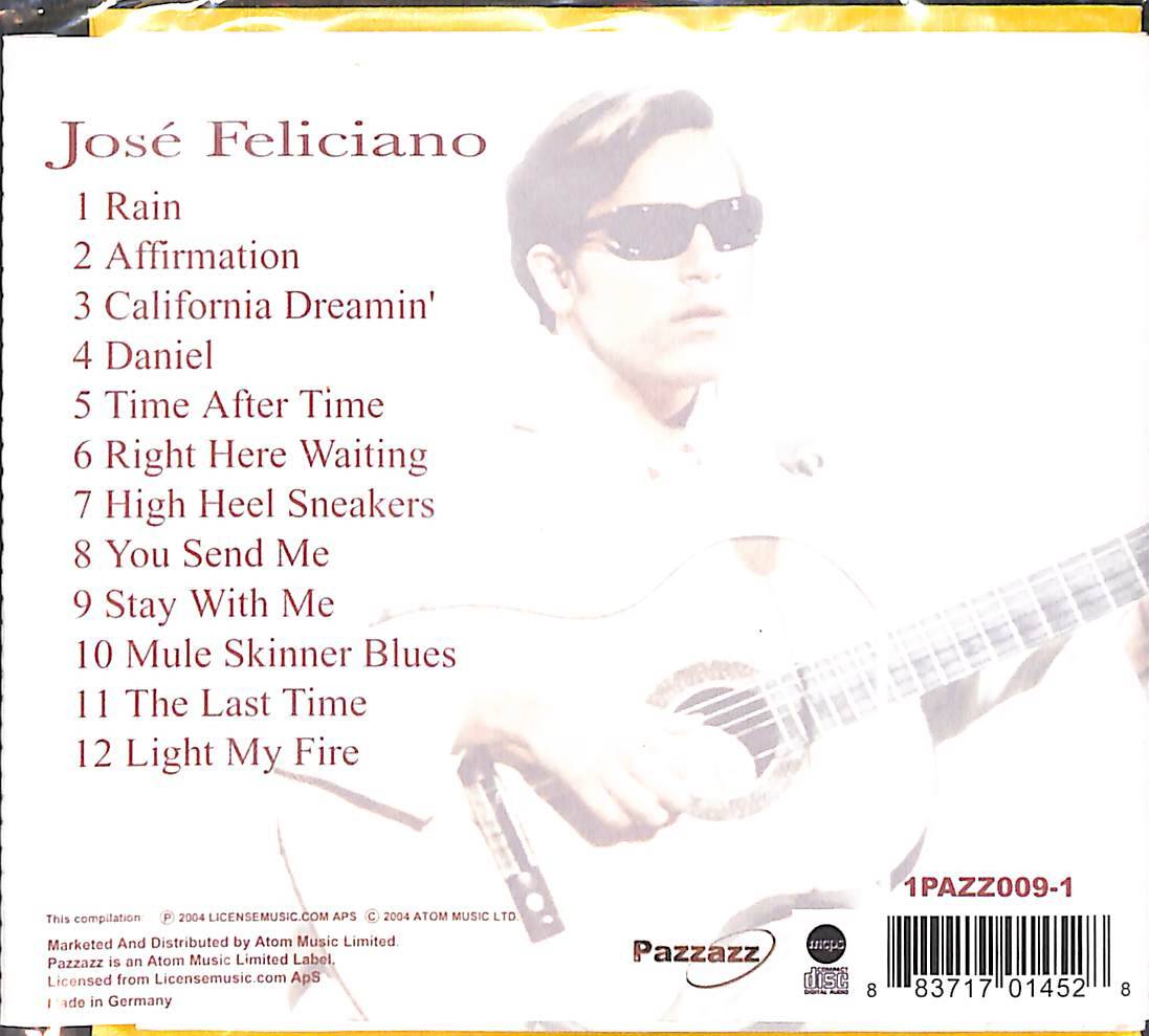 Jose Feliciano - Affirmation CD İkinci El CD5853 - 2