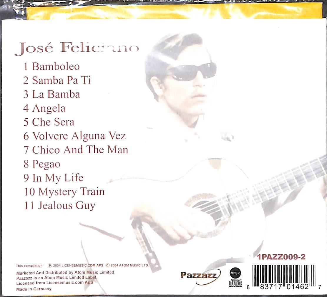 Jose Feliciano - Chico & The Man CD İkinci El CD5854 - 2