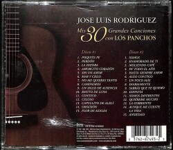 Jose Luis Rodriguez - Mis 30 Mejores Canciones Con Los Panchos CD (İkinci El) CD4956 - 2