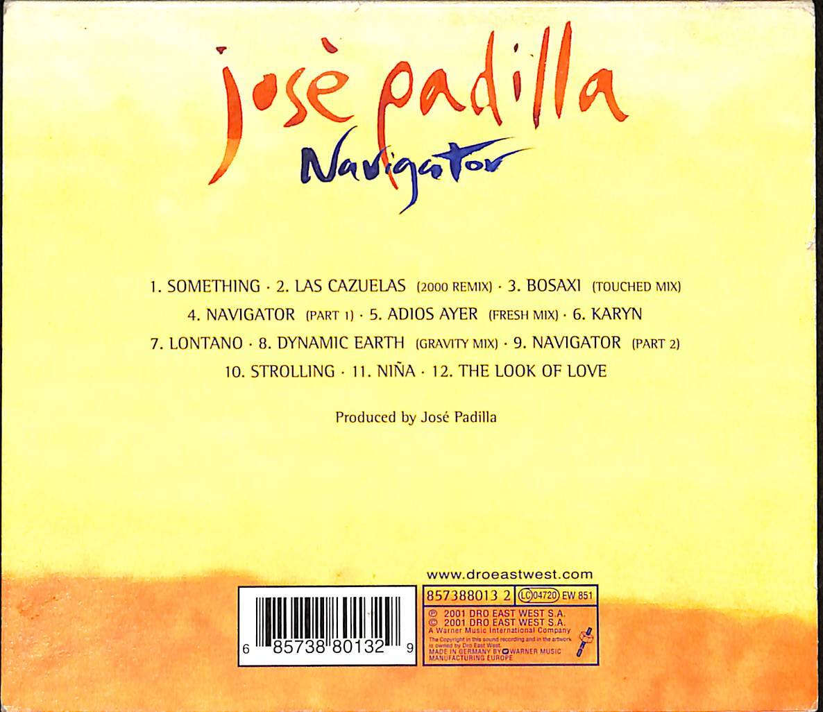Jose Padilla - Navigator CD (İkinci El) CD4193 - 2