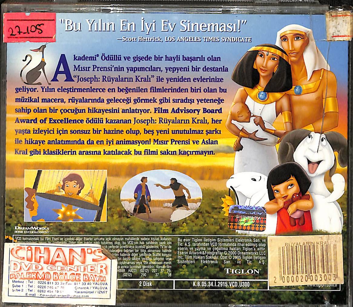 Joseph Rüyaların Kralı VCD Film (10/7) VCD26114 - 2