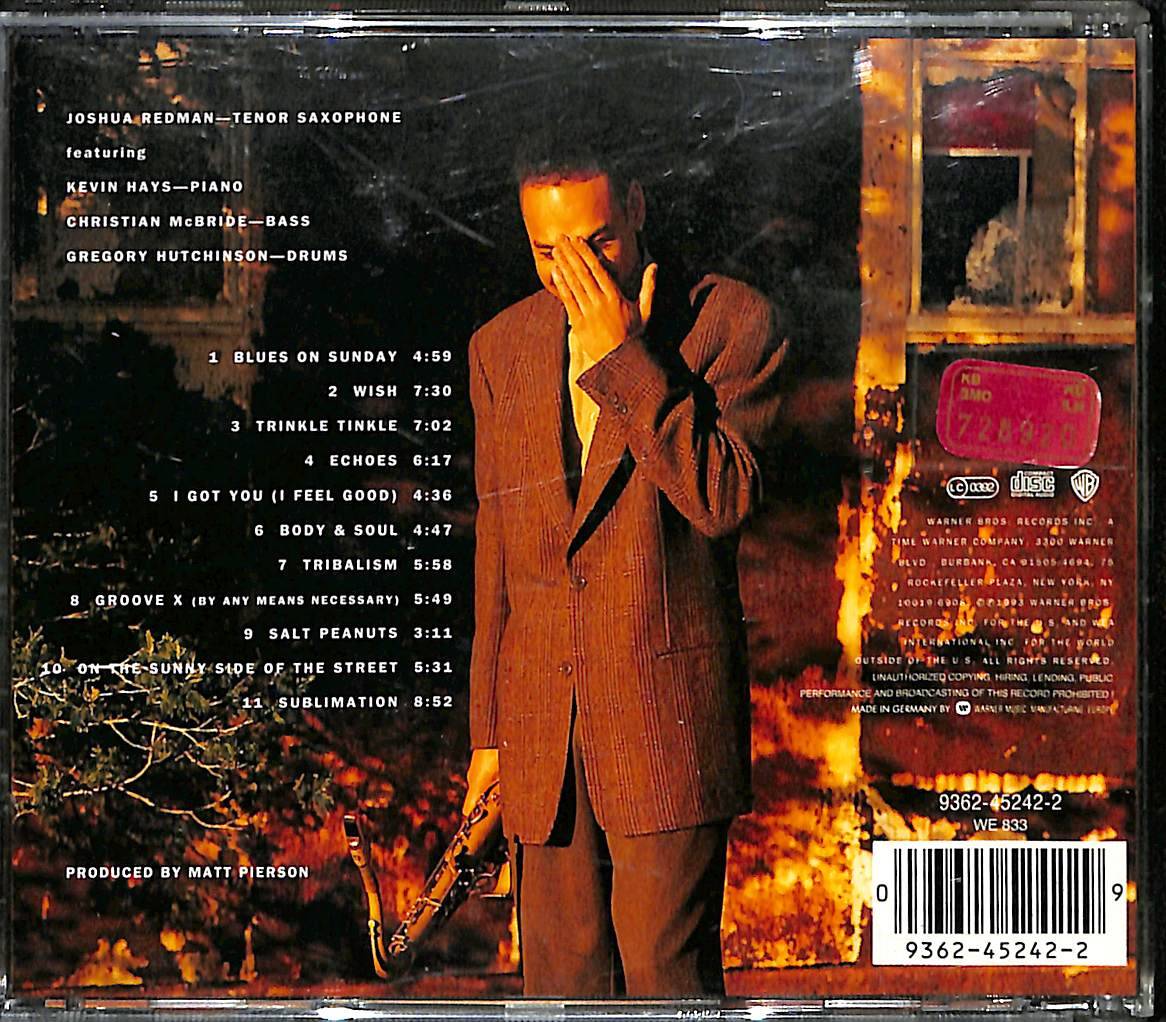 Joshua Redman CD (İkinci El) CD4676 - 2