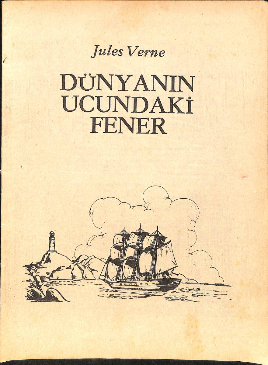Jules Verne - Dünyanın Ucundaki Fener Çizgi Roman NDR98306 - 1