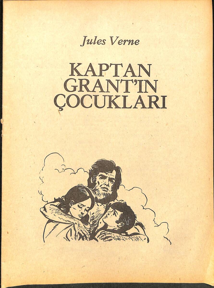 Jules Verne - Kaptan Grant'ın Çocukları Çizgi Roman NDR96528 - 1