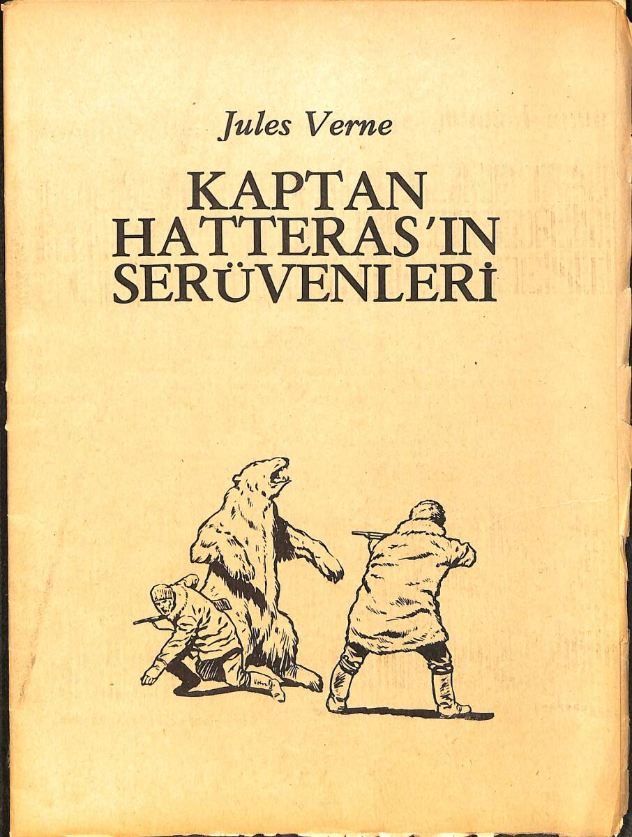 Jules Verne - Kaptan Hatteras'ın Serüveneleri Çizgi Roman NDR96522 - 1