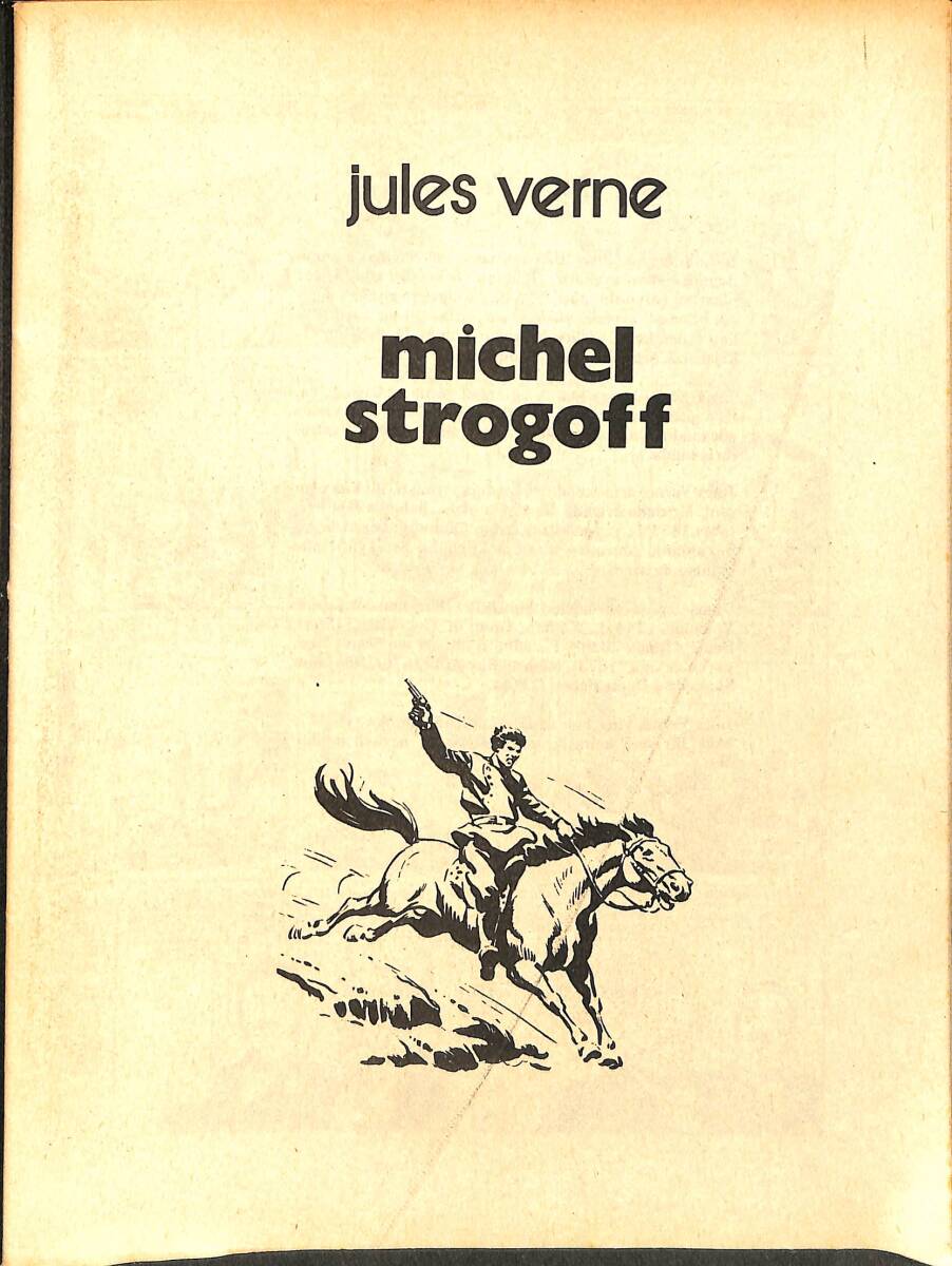 Jules Verne - Michel Strodoff Çizgi Roman NDR96512 - 1